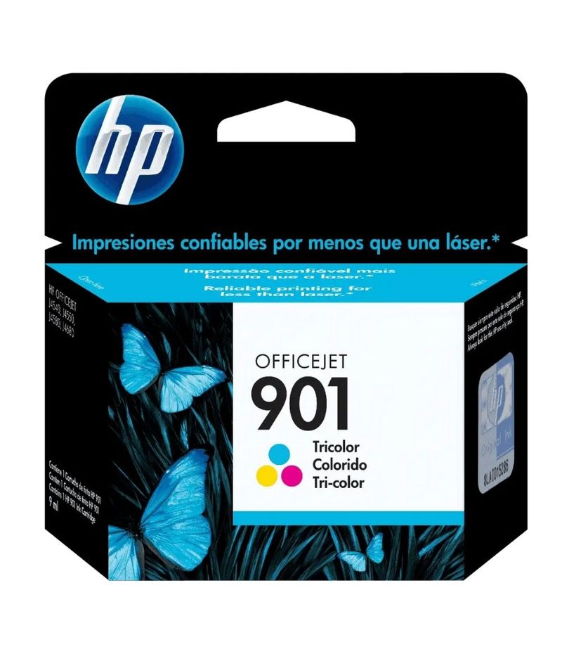 Cartucho de Tinta HP 901 Colorido - primetek